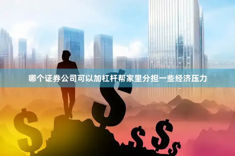 哪个证券公司可以加杠杆帮家里分担一些经济压力
